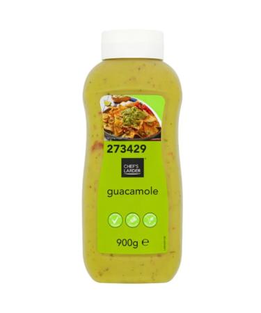 Guacamole 900g. Chef's Larder. Ideal on Nacho's