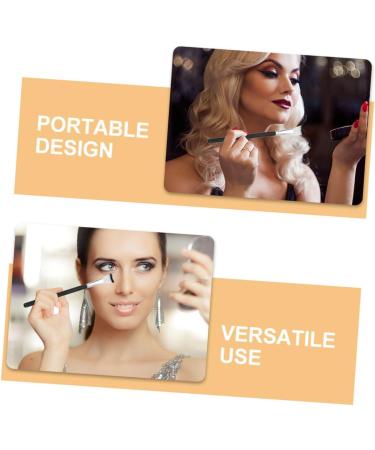 PLAFOPE Fish Tail Brush Highlighter Blush Brush Nose Contour Brushes Nose Makeup Tool Nose Makeup Brush Nose Contour Makeup Brush Blush Makeup Brush Makeup Brush for Nose Makeup Brushes 18.50X1.00X1.00CM Black - Buy Online on SooperMarket.com
