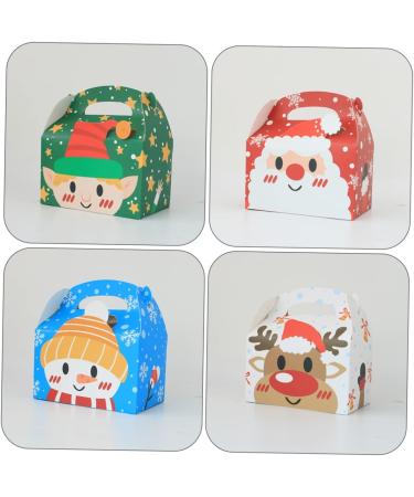 ibasenice 36 Pcs Christmas Muffin Box Christmas Favor Boxes Xmas Goodies Container Holiday Cookie Boxes Christmas Storage Boxes Muffin Container Boxes Dessert Gingerbread House - Buy Online on SooperMarket.com