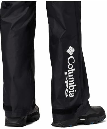 Columbia Men's PFG Storm Bib Pant Black - Size 6X x 32 L - Buy Online on SooperMarket.com