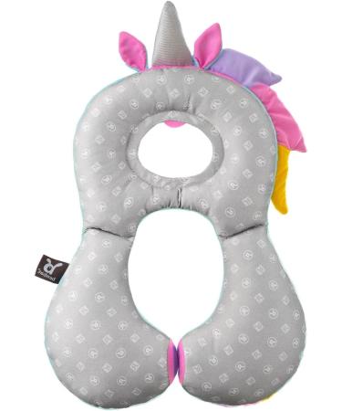 BenBat Kids Travel Neck Pillow - Comfortable Headrest & Sleep Support for Toddlers 1-4 Years - Perfect for Car Flights & Road Trips - Blue Unicorn - Buy Online on SooperMarket.com