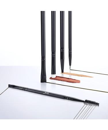 Jessup 12pcs Black Eye Makeup Brushes Set - Professional Eyeshadow Brush Set with Natural Synthetic Hair for Eyebrow, Eyelash, Eyeliner - T322 F-T322 - Buy Online on SooperMarket.com