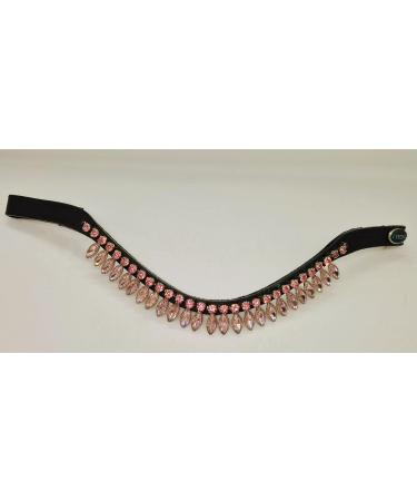 Buy Tyssons Breeches Drop Herring Strap Strass Drops Rosa Blue Leather Bridle for Minishetty Shetty VB WB X Full Thoroughbred - Pink & Black Glitzer - Buy Online on SooperMarket.com