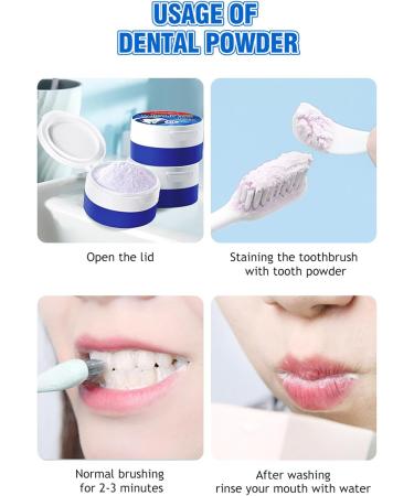 Tooth Powder - Multi-Functional Deeply Cleaning Teeth Powder Tooth Care Products for Sugar Stains Food Stains Coffee Stains Fruit Juice Stains Tea Stains Hmltd - Buy Online on SooperMarket.com