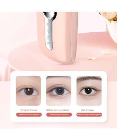 Virtcooy Heated Eyelash Curler | Electric Beauty Women's Eyelashes Curler | Quick Heating for Long-Lasting Lash Curls Rechargeable Heated Curler Eye Lash Curler for Enhanced Beauty Pink - Buy Online on SooperMarket.com