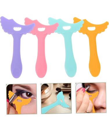 Beavorty 16 Pcs Eyeliner Silicone Molds Eye Makeup Eyeshadow Aid Tool Eyeshadow Stencil Miss Make up - Buy Online on SooperMarket.com