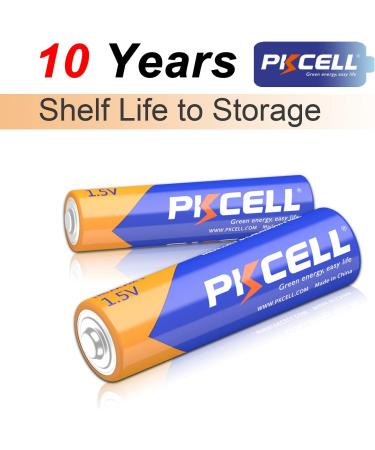 PKCELL AA Batteries LR6 Battery 12-Count 1.5V Double A Alkaline Battery for String Light Decor Toys Keyboards Remote Controls - Buy Online on SooperMarket.com