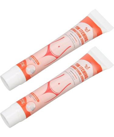 2pcs 0.7oz Private Parts Itch Cream Women Genital Area Itch Relief Cream Women Private Parts Itch Relief Cream Feminine Itch Treatment Cream for Health Care - Buy Online on SooperMarket.com