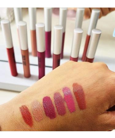 Zuzu Luxe Lipstick - Poppy Liquid Luxe | Premium Vegan Lip Color for International Shipping - Buy Online on SooperMarket.com