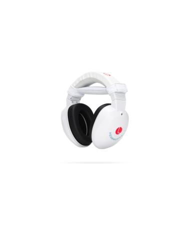 Lucid Audio HearMuffs Baby Hearing Protection (Over-The-Ear Sound Protection Ear Muffs Infant/Toddler/Child), One Size, White