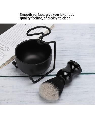 3 Piece Men's Grooming Kit - Shaving Soap Bowl Brush & Tool Stand | Best Face & Beard Care Set for Ultimate Grooming - Buy Online on SooperMarket.com