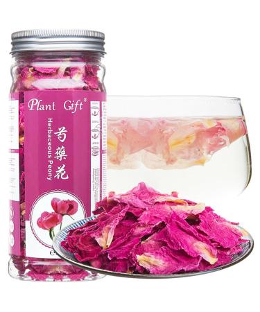 Plant Gift 100% Natural Herbaceous Peony Tea 30g Pink Peony Bud Flower Tea Healthy Dried Flowers for Soap Making Supplies Also for All Kinds of Flower Crafts