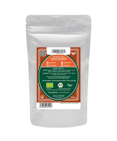 Azafran ORGANIC Red Thai Curry Powder - Authentic Thai Cuisine | 500g | Premium Asian Spices for Cooking - Buy Online on SooperMarket.com