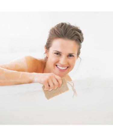 Loofah Bath Towel Shower Scrubber - Exfoliating Bath Pad for Rich Foaming & Skin Cleaning - Buy Online on SooperMarket.com