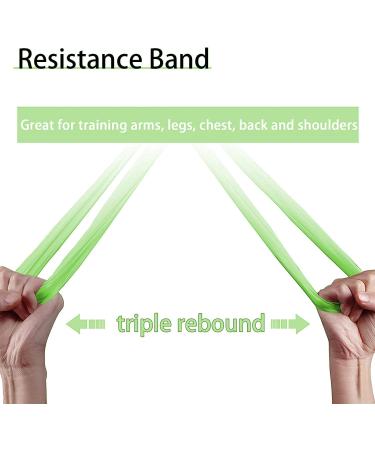 PROIRON Latex-Free Resistance Bands for Strength Training - Light/Medium/Heavy - Green - 1.5m - 25lb - Buy Online on SooperMarket.com