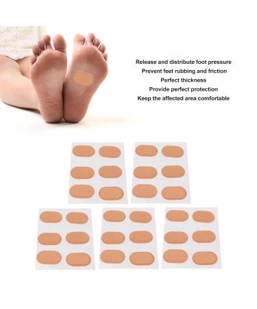 Skin Color Corn Cushion Patches - 30 Pieces for Callus Relief, Pressure Distribution, and Chafing Prevention - Buy Online on SooperMarket.com