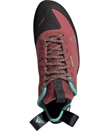 Five Ten NIAD Lace Climbing Shoes Women's 10.5 - Core Black/Crew Red/Acid Mint - Buy Online on SooperMarket.com