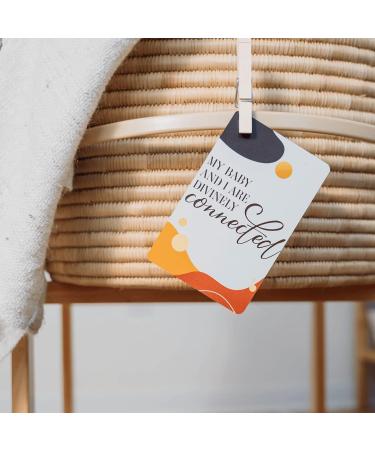 Premium Birthing Affirmation Cards - 24 Inspirational Cards for Pregnant Moms | Perfect Baby Shower Gifts & Labor Support - Buy Online on SooperMarket.com
