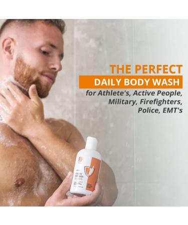 Solpri Shield Athlete's Body Wash with Lemongrass, Tea Tree, Eucalyptus Oils - 8 fl oz - Buy Online on SooperMarket.com