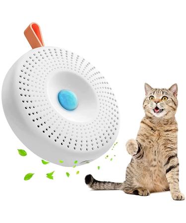Cat Litter Deodorizer Smart Pet Litter Box Odor Eliminator Deodorization Rate 80% Rechargeable Dust-Free Cat Litter Smell Eliminator for Litter boxes Bathroom and Kitchen