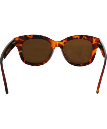 Shop Stylish Retro Mini Glasses - Prescription Sunglasses with Thick Frames & Free Case | Women's Leopard Brown Reading Glasses (1.0 D) - International Shipping - Buy Online on SooperMarket.com