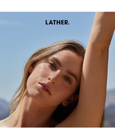 LATHER AHA + BHA Exfoliating Serum - Salicylic Acid & Lactic Acid for Oily Acne-Prone Skin - Oil-Free Facial Treatment - 1 Fl Oz - Buy Online on SooperMarket.com
