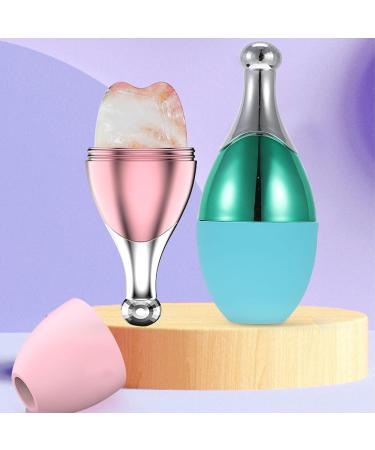 Healeved 3pcs Silicone Spray Ice Skin Care Massager Mini Spray Bottles Face Massager Silicone Blue - Buy Online on SooperMarket.com