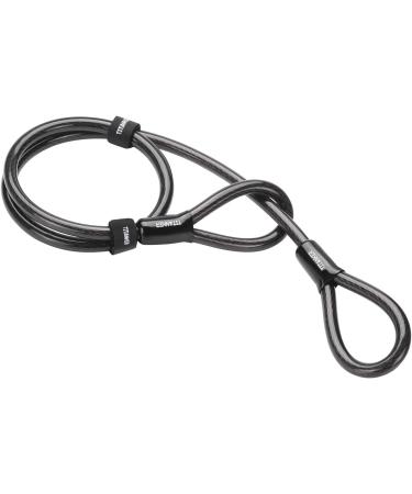 Titanker 4FT Bike Cable Lock - Heavy Duty Security Steel Cable with Vinyl Coating - Buy Online on SooperMarket.com