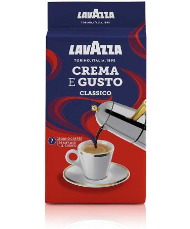 Buy Lavazza Coffee Crema e Gusto - Ground Coffee Beans (10 x 250g) | Mocha Flavor | International Shipping Available - Buy Online on SooperMarket.com