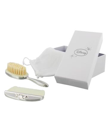 Disney DI128 Winnie The Pooh Silverplated Brush and Comb Set