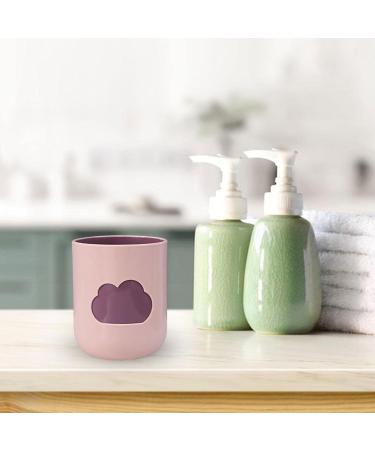 Buy Magideal 3x Cloud Pattern Toothbrush Cups - Durable Rinse Cup & Storage for Bathroom Essentials | Fast International Shipping - Buy Online on SooperMarket.com