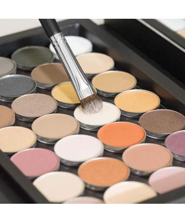 3Pcs Eyeshadow Brush Set - Soft Synthetic Hairs for Blending Foundation, Concealer, Eyebrow, Eyeliner - Makeup Applicator Kit - Buy Online on SooperMarket.com