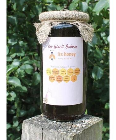 Honey Orange Flower Spanish 100% Pure & Raw Natural Unheated Unpasteurised Fresh Certified Orange Flower Honey 1 Kg - Buy Online on SooperMarket.com