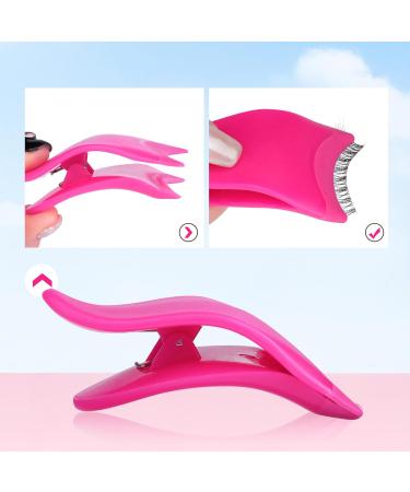 False Eyelashes Applicator Tool - Easy-to-Use Lashes Clip for Beginners | Plum Pinzas Para Pesta as - Buy Online on SooperMarket.com