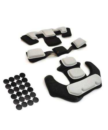 Tactical Helmet Pads Kit - Airsoft Paintball Protective Padding Mat Replacement Universal Foam Pads Set for ACH Fast MICH MT IBH AF PASGT