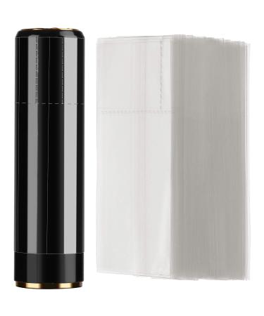 1000 Pieces Shrink Wrap for Lip Balm Tubes Chapstick Lip Balm Shrink Wrap Bands Sleeves Lip Balm Tubes Bundle, Perforated, Easy to Use