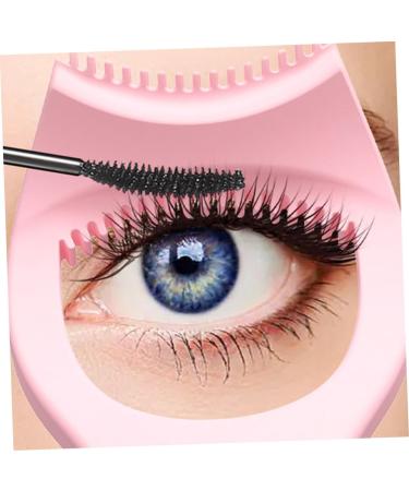 NAMOARLY Mascara Guard 2Pcs Mascara Brush Eyeshadow Brush Eyeliner Stencil Mascara Shield applicator Eyebrow Card Eyelash Mascara Applicator - Buy Online on SooperMarket.com
