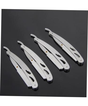 Buy Cabilock Vintage Razor Blade Holder - 4 Piece Stainless Steel Set | Perfect Father's Day Gift for Men - Buy Online on SooperMarket.com