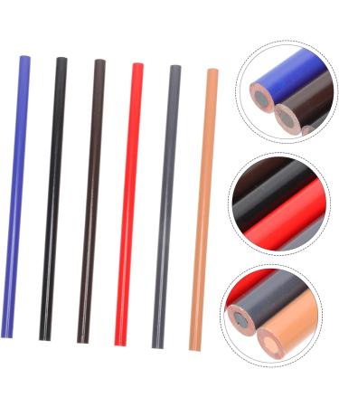 Healeved 6pcs Eyebrow Pencil Lip Liner Set Eyebrow Liner Makeup Pens Fine Eyebrow Pen Face Stuff Wooden - Buy Online on SooperMarket.com