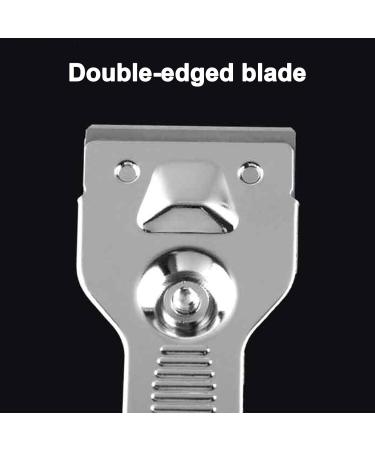 Calakono Klingenschaber Tool | Stainless Steel Razor Scraper & Hand-held Window Scrub | Car Windshield Cleaning Tool with 5 Spare Blades - Shop Now! - Buy Online on SooperMarket.com