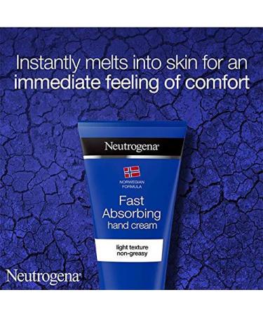 Neutrogena Norwegian Formula Fast Absorbing Hand Cream - 75ml (2.53 Fl Oz) | Hydrating Skin Moisturizer - Buy Online on SooperMarket.com