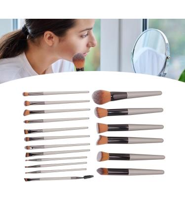18 Pieces Makeup Brush Set - Essential Beginner Cosmetic Tools for Eyeshadow Blush & Eyelashes | International Shipping - Buy Online on SooperMarket.com