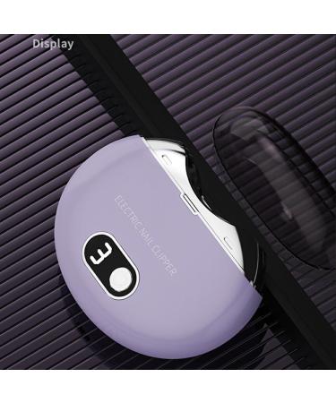 BEALIFE Automatic Nail Trimmer With UV Disinfection At Home Automatic Nail Fingernail ABS Electric Nail Clip Professional Nail White - Buy Online on SooperMarket.com