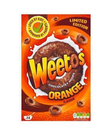 Weetos Limited Edition Chocolatey Hoops Orange Flavour 420g
