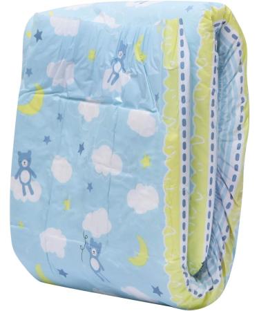 LittleForBig Printed Adult Brief Diapers | ABDL 2 Pack - Little Dreams LL in Blue | Shop Now - Buy Online on SooperMarket.com