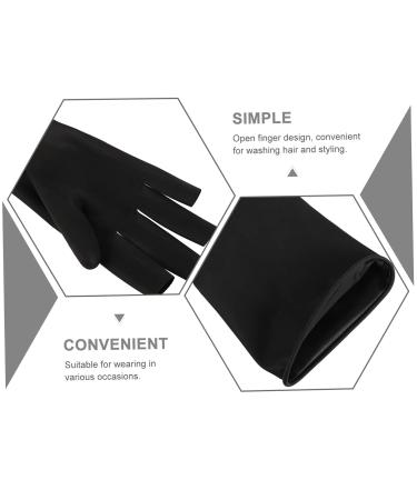 Gogogmee 1 Pair Waterproof Gloves Hair Styling Accessories Gloves for Hair Dye Accessories for Professional Hair Coloring Accessories Hair Dye Gloves Hair Dye Salon Gloves Hair Salon Rubber 24.50X13.00X0.10CM - Buy Online on SooperMarket.com