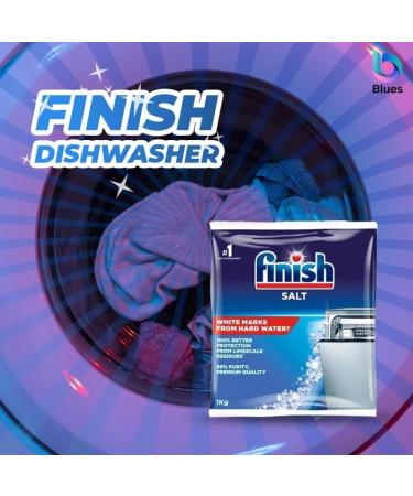Finish Dishwasher Salt 1Kg - Essential Salt for Sparkling Dishes | Buy Now - Buy Online on SooperMarket.com