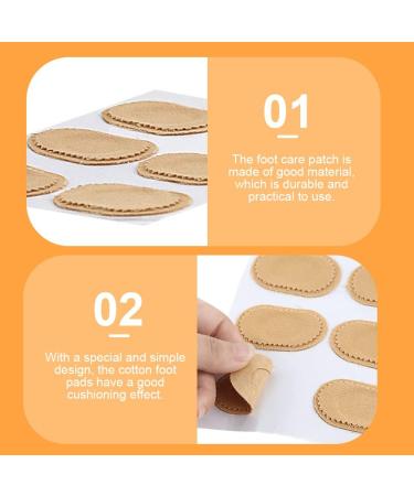 FOMIYES 6 Sheets Cotton Corns Stickers | Callus Pads for Corn Care | Wear-Resistant & Comfortable - Buy Online on SooperMarket.com