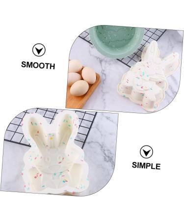 Easter Egg Silicone Mold Rabbit Fondant Molds Tapas De Ajustables Molds for Resin Easter Fondant Silicone Body Wash Scrubber Homemade Cookies DIY Silica Gel Cheese Dessert 19X13X3CM - Buy Online on SooperMarket.com