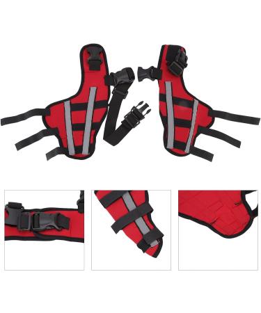 Knee Brace for Dogs ACL with Reflective Strips Knee Dislocation Arthritis Keeps The Joint Warm and Stable Extra Support Reduces Pain and Inflammation (XS) - Buy Online on SooperMarket.com